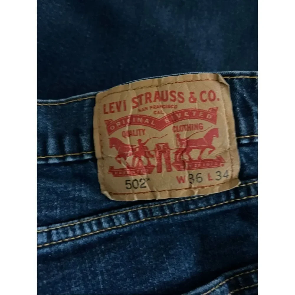 Levi’s 502 Waterless Men’s Jeans | Fits 36x31 Great Condition